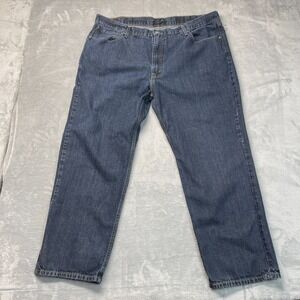 Levi's 559 Jeans Mens 43x30 Blue Denim Dark Wash Red Tab Straight Leg Streetwear